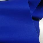 Fire Resistance EN11612 100 Cotton Satin Fabric Royal Blue For FR Workwear Use for sale