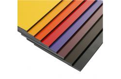 China 1550mm Width PVDF Aluminum Composite Panel with 25% Elongation E1 Formaldehyde Emission supplier