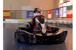 China 36V Servo Motor Pro Racing Children Go Kart With 5 Inch Hub supplier