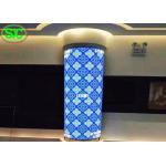 Indoor P4 Fixed Advertising LED Screens Curved LED Display Cylindrical Screens