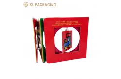 China Custom Size Baby Crinkle Book with Rustling Material and Texture Paper supplier
