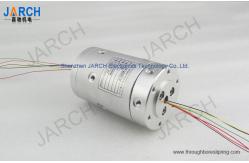 China 6 Passages Electric Swivel Slip Ring 2A Current With Aluminium Alloy Housing supplier