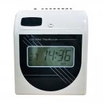 LCD Display Digital Time Recorder Punch Card Time Recorder For Employee Attendance for sale