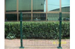 China Small Garden Triangle Bending 1.23m Height 3d Fence supplier