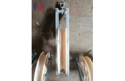 China 27 - 50KG OPGW Stringing Equipment Cable Stringing Block Nylon Sheave supplier