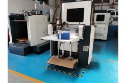 China Smart Paper Book Shaped Gift Box Making Machine With Dual Box Wrapping System supplier