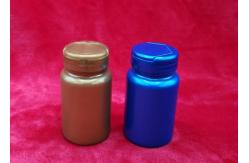 China 1.0mm Thick HDPE Plastic Bottles For Capsules , Empty Custom Pill Bottles supplier