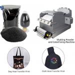 Black Anti-Sublimation TPU Hot Melt Powder for Polyester Fabrics | 80-200 μm DTF Adhesive Powder for sale