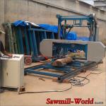Automatic Wood Portable Sawmill 1600mm Horizontal Band Saw Mill for sale