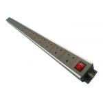 48 Inch Horizontal Muitifunction UK Power Distribution 16 Way Unit with Switch for sale