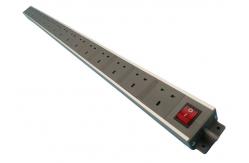China 48 Inch Horizontal Muitifunction UK Power Distribution 16 Way Unit with Switch supplier