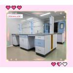 ODM Chemistry Lab Bench Laboratory Workstation Insertion Aluminum Alloy Handle Steel for sale