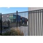 Boundary Steel Tubular Picket Fence Powder Coated Garrison Fence for sale