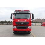 PM120/SG120 HOWO Fire Engine Fire Water Truck Fire Sinotruk 2+4 6 Persons 9000L Water for sale