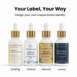 OEM ODM brand customized whitening facial essence, vitamin C nicotinamide organic skin care products, whitening and freckle removing, let the skin glow for sale