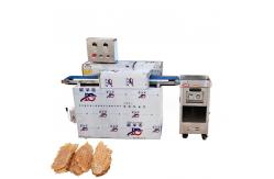 China 0.75kw Chicken Breast Slicing Machine Chicken Fillet Slice Cutter 3-15m/min supplier
