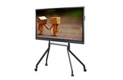 China 1576*726 Interactive Whiteboard Stand 176LBS With Universal Wheel supplier