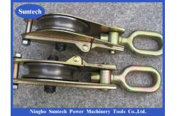 China Single Wheels Steel 30KN Snatch Hoisting Block For Lifting supplier