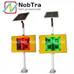 Solar Cold Rolled Sheet Traffic Beacon System High Durability and Standard Phone App Control for sale