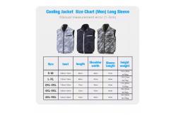 China USB Charging Ac Vest 10050mAh Waistcoat Cooling Jacket For Summer supplier