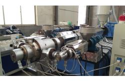 China Delta Inverter Plastic Pipe Extrusion Line With Custom Power Output supplier