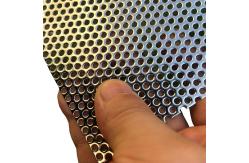 China Stainless Steel Small Hole Perforated Mesh For Speaker Grille Sheet supplier