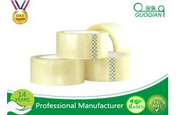 China Clear Transparent High Tack Adhesive BOPP Packing Tape 48mm X 50m supplier