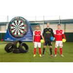Gaint PVC Tarpaulin Inflatable Dart Board for Foot Darts Game EN71 EN1496 for sale