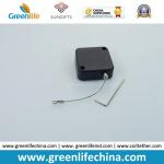 Security Cable Lockable Square Black Retractor for Jewelry Electronics Displaying for sale