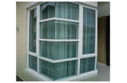 China Customizable Aluminum Fixed Window Big Picture Triple Glazed Glass Windows supplier