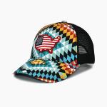Digital Printing 6 Panels Top Baseball Trucker Hat High Profile Crown for sale