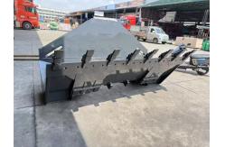 China Customizable Excavator Hydraulic  Bucket Durable Mechanical Tilting Ditching Bucket Attachment Supplier supplier