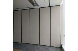 China Laminate Operable Foldable Sound Proof Partitions Sliding Movable Walls For Conference Hall supplier