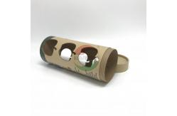 China Special Design Paper Tube Packaging With Window / Cardboard Paper Packaging supplier