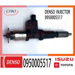 High-Quality Common Rail Diesel Fuel Injector 095000-5517 0950005517 8-97603415-8 8976034158 for isuzu for sale