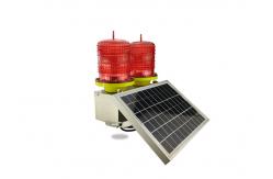 China Safety Double Light Solar Aviation Obstruction Light FAA L864 High Chimney Flying Warning supplier