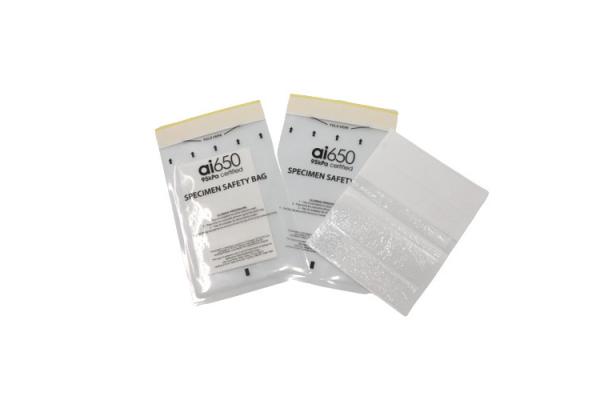 Custom Printing Biohazard Specimen Bags Zipper Top Plastic