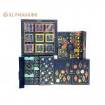 Custom Empty Christmas Advent Calendar Packaging Box Makeup Jewelry Box For Chocolate