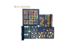 China Custom Empty Christmas Advent Calendar Packaging Box Makeup Jewelry Box For Chocolate supplier