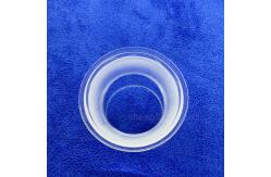 China Coustomization Heat Resistance Outer Square Inner Circular Tapered Long Mouth Quartz Test Tube supplier