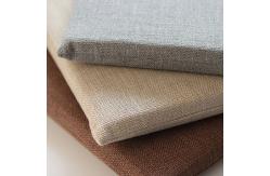 China High Density Plush Seat Cushions Hard Cotton Filling Easy Carrying 40 / 45CM supplier