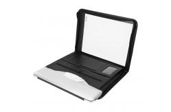 China Multi Functional Custom Zippered Padfolio , Leather Business Portfolio Debossed Logo supplier