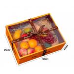 ISO Luxury Cardboard Fruit Packaging Boxes With Transparent Cover