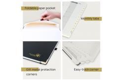 China Wirebound Executive Planner 2023 , Weekly Schedule Custom Monthly Planner supplier