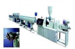 China Automatic Plastic Pipe Extrusion Line With ABB Frequency Control supplier