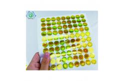China Oilproof Waterproof 3D Hologram Tamper Evident Security Labels supplier