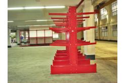 China Blue / Orange Cantilever Racking System With Cold Rolling Steel supplier