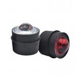 10cm-25cm Reflective Tape Solar Powered Road Safety Glass Cat Eyes With Customized Size for sale