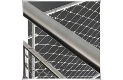 China 7x9 Stainless Steel Wire Rope Mesh Netting Flexible Stainless Steel Rope Mesh supplier