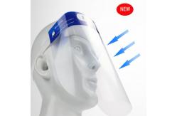 China Transparent Splash Face Shield With Safety Sponge Splash Public Place Use supplier
